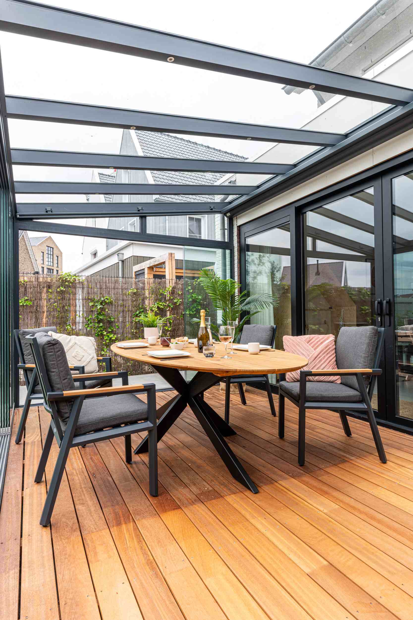 Glazen veranda Almelo