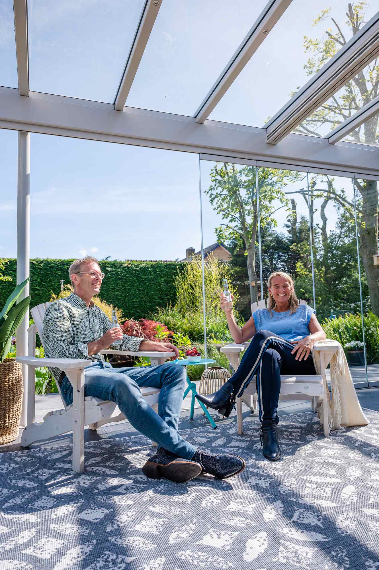 Glazen overkapping Groesbeek
