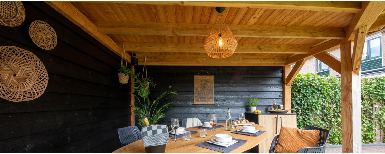 Houten overkappingen