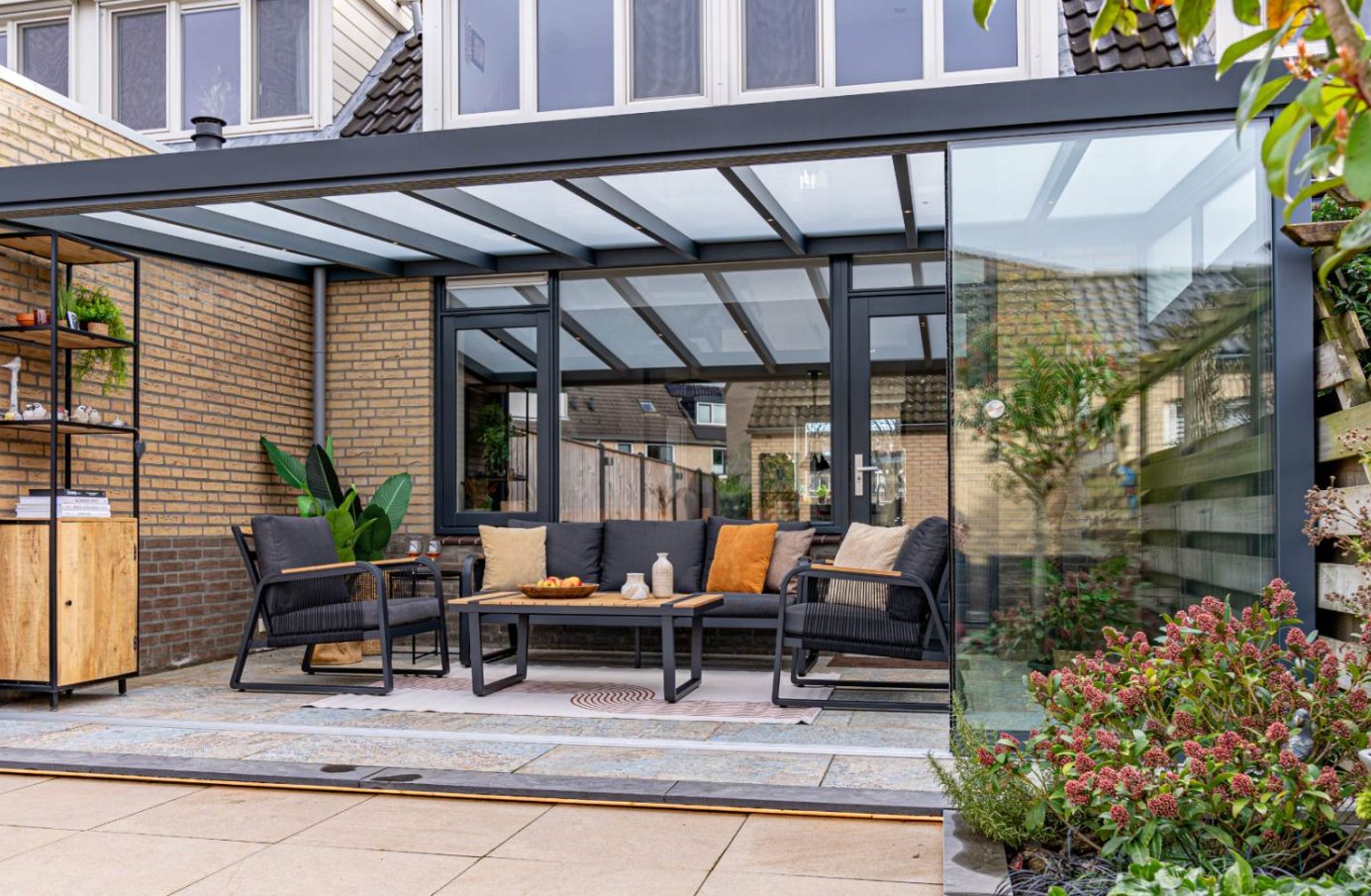 overkapping aan huis