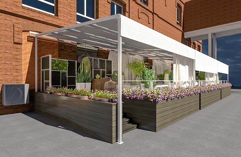 Pergola dak Overkappingadviseurs